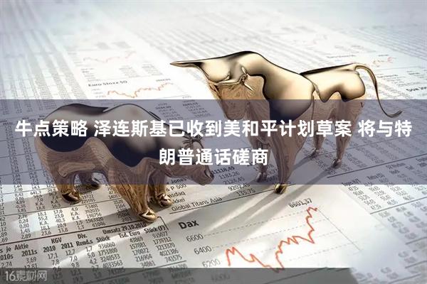 牛点策略 泽连斯基已收到美和平计划草案 将与特朗普通话磋商