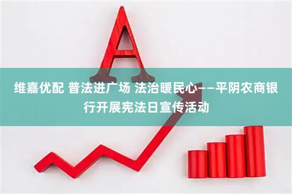 维嘉优配 普法进广场 法治暖民心——平阴农商银行开展宪法日宣传活动