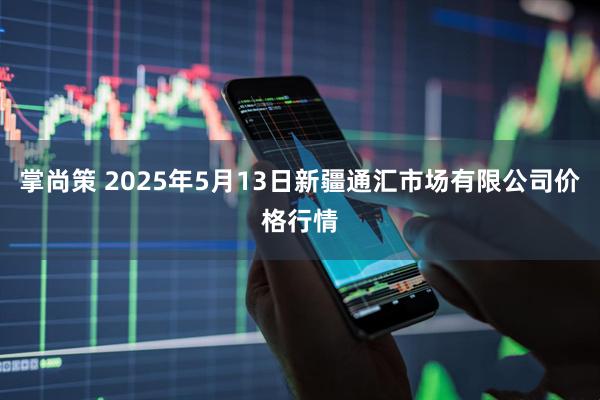 掌尚策 2025年5月13日新疆通汇市场有限公司价格行情